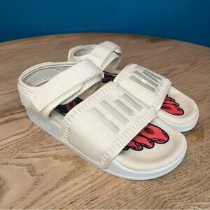 adidas Pharrell x Adilette 2.0 Sandal 'Cream White' Human Race Sandals M6 / W8